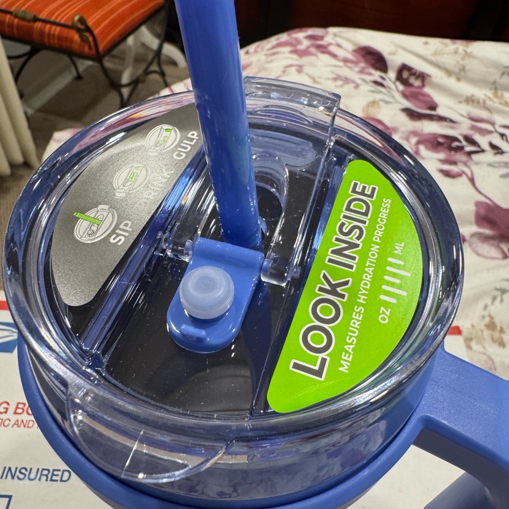 Reduce Blue Insulated Tumbler - Picture 5 of 5